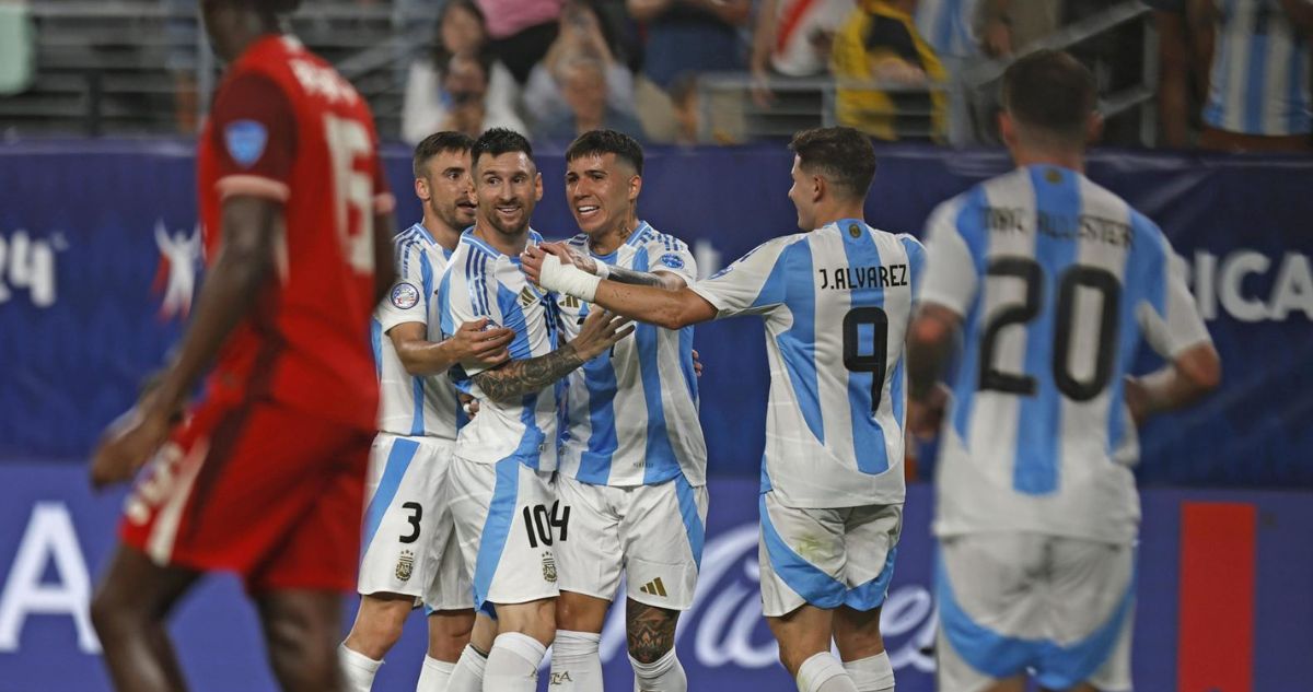 Argentina venció a Canadá con goles de Julián Álvarez y Lionel Messi: albiceleste finalista de Copa América