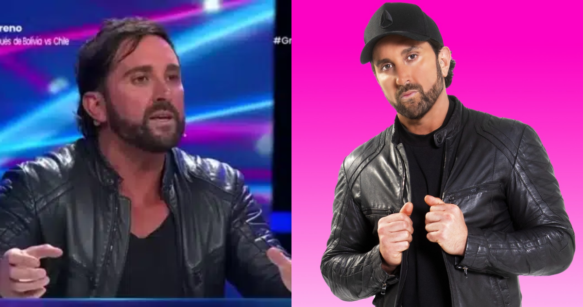 Arturo Longton en panel de Gran Hermano 1 (izquierda) y en foto promocional de ¡Hay que decirlo! (derecha)