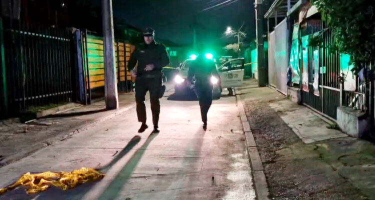 Asesinan a balazos a hombre tras bajar de auto de app de transportes en Puente Alto