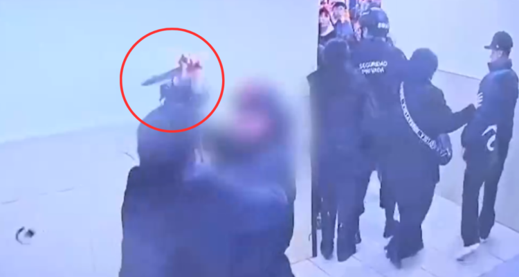 Ataque a guardia del Mall del Centro de Concepción