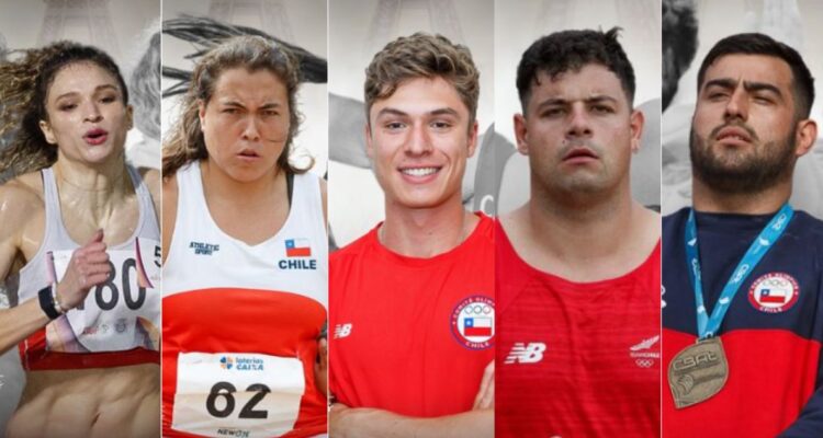 El Team Chile oficializó cinco clasificados a los JJOO de París 2024