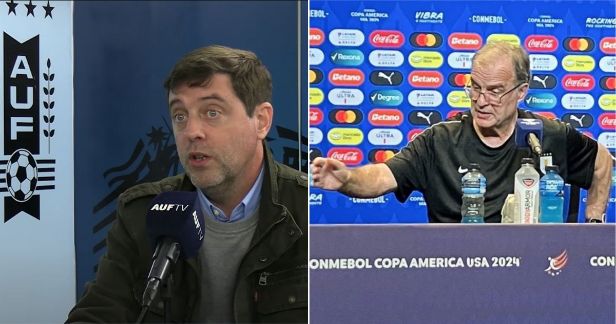 Bielsa AUF Uruguay