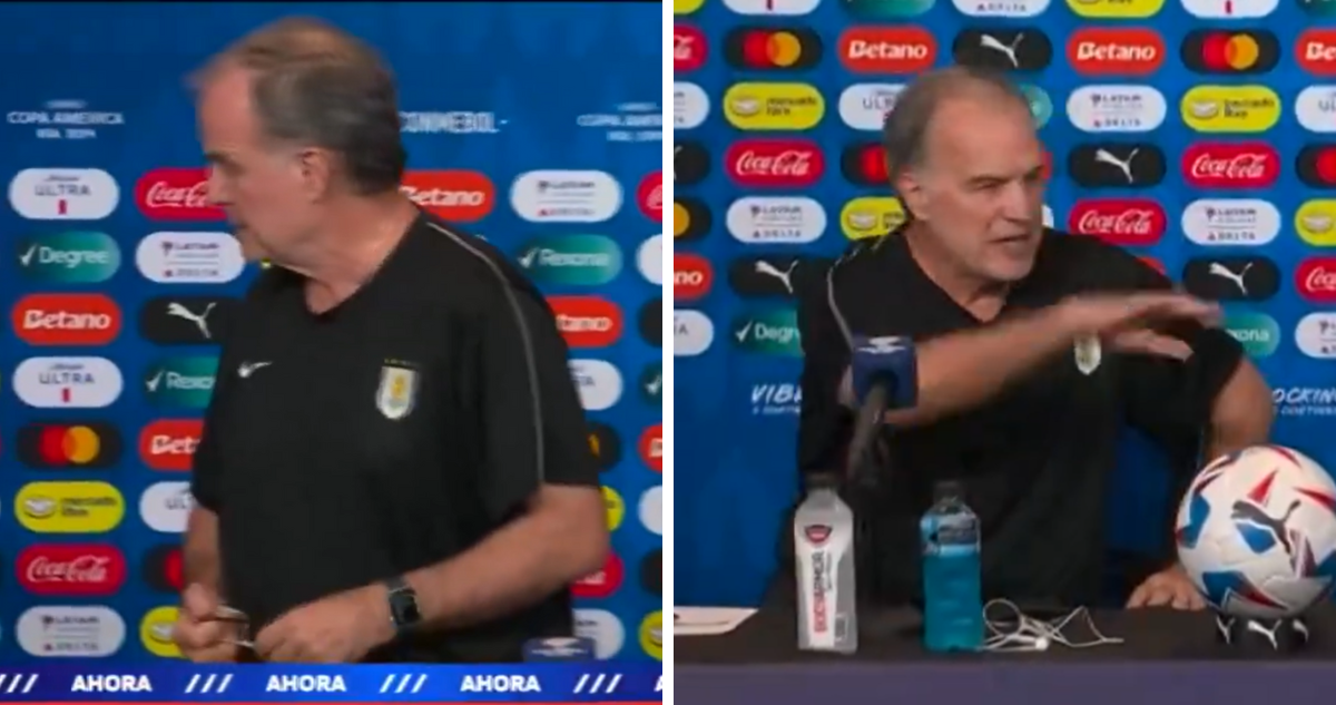 Tras minuto de furia contra Conmebol: Bielsa reclama por intento de suspensión de conferencia