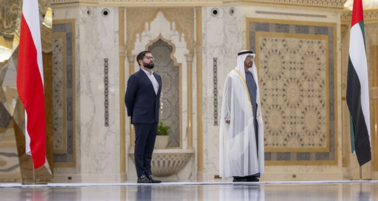 Atraer inversión desde zona de riquezas: Boric es 1er presidente chileno que visita a Emiratos Árabes