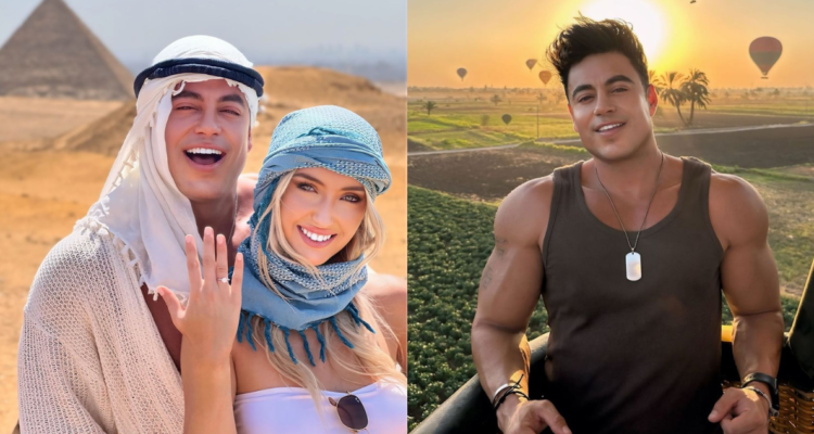 Bruno Zaretti junto a su novia, Sofia Bascuñan