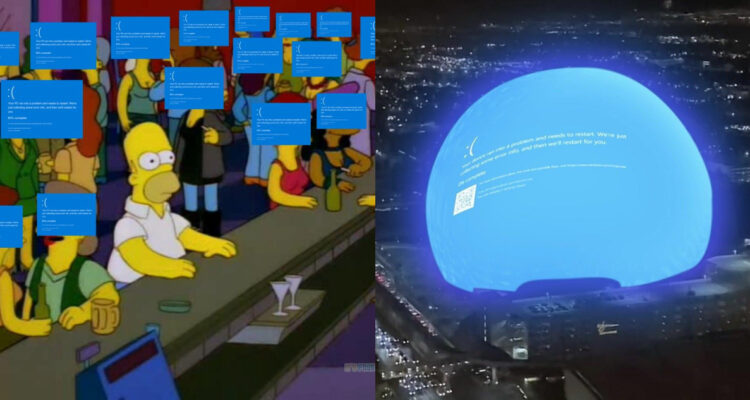 Memes por caída mundial de Windows