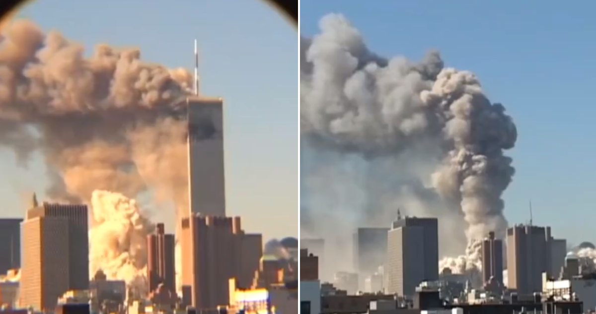 Video inédito de la caída de las Torres Gemelas