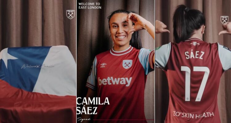 Camila Sáez y un gran salto en su carrera: pasó al West Ham de la Premier League femenina