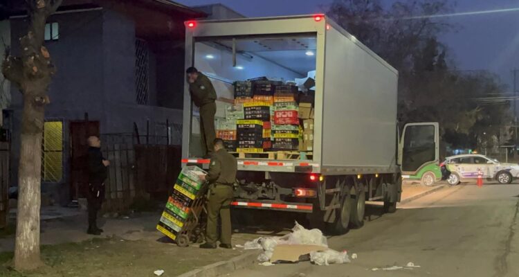 Cinco detenidos en Villa Francia por hallazgo de camión robado: chofer fue secuestrado