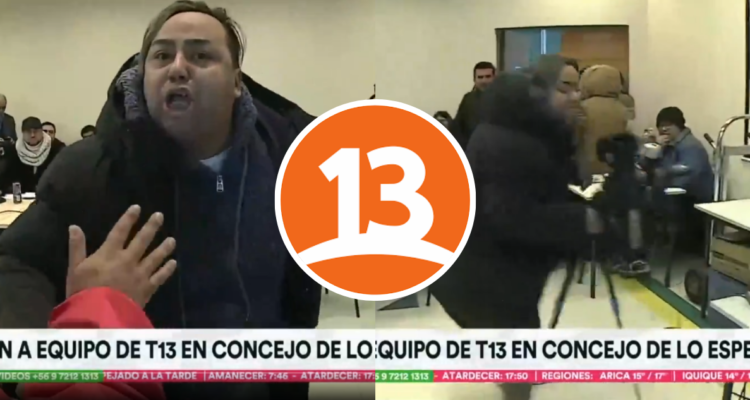 Agresión a Canal 13 en referencia a declaración del canal