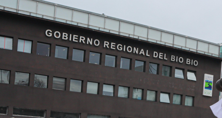 Frontis del GORE Bío Bío por personas candidatas por error a gobernador