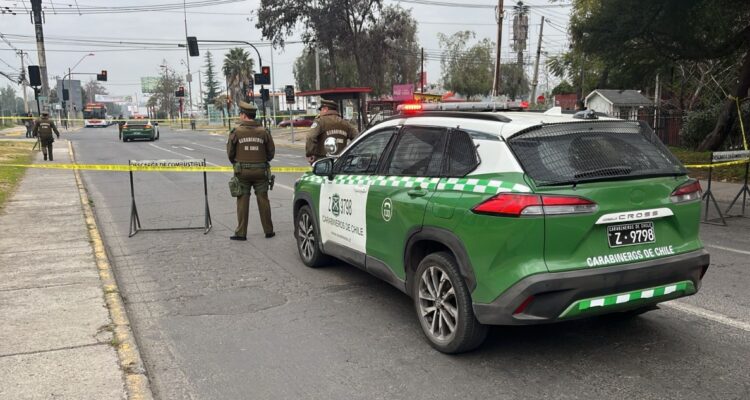 Carabinero balea a delincuente que lo asaltó y golpeó brutalmente en Peñalolén: uniformado está grave