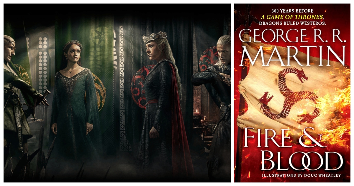 La serie “Casa del Dragón” ya está efectuando cambios en la adaptación de la “Danza de Dragones” respecto al libro “Fire and Blood”.
