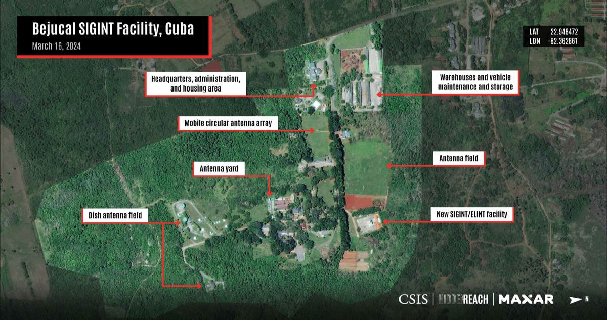 China tilda de “cuento” la acusación de que gestiona bases de espionaje en Cuba