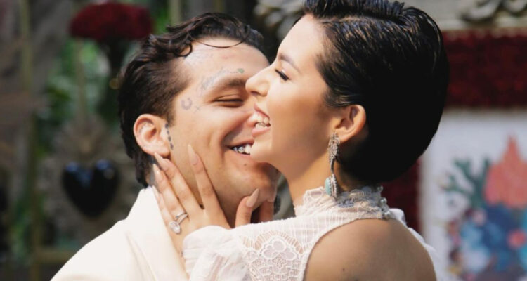 Christian Nodal y Ángela Aguilar