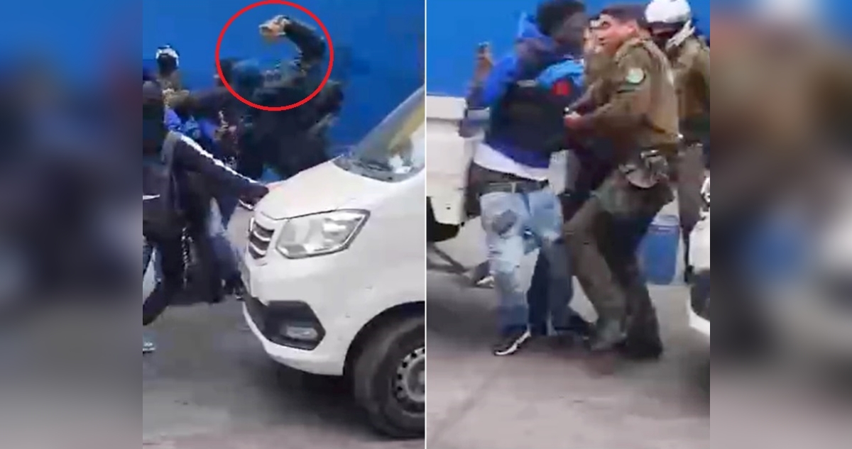 Encuentran en sus domicilios a colombianos que agredieron a carabineros en barrio Franklin
