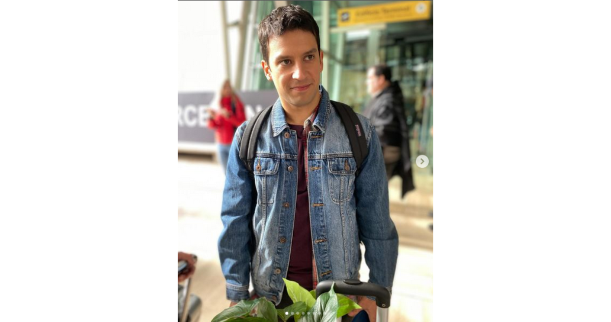 Max Salgado como Joselo en fotografía del detrás de escena de Como la vida misma