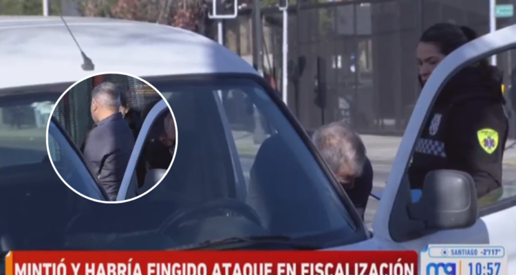 Conductor habría fingido ataque de asma para evitar fiscalización en vivo: tenía documentos vencidos