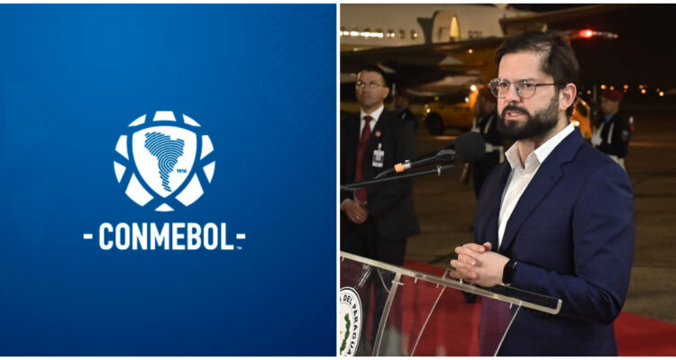 Conmebol broma Presidente Gabriel Boric Font