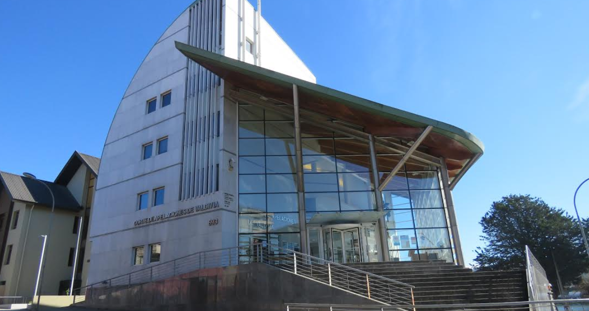 Frontis de Corte de Apelaciones de Valdivia por rechazo a recurso contra Aguas Décima