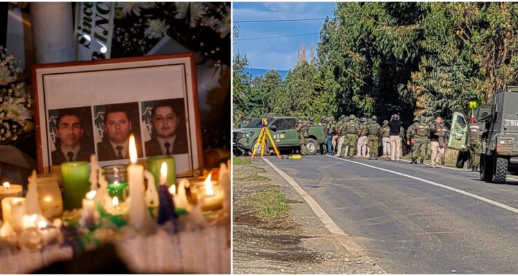 Crimen de tres carabineros en Cañete