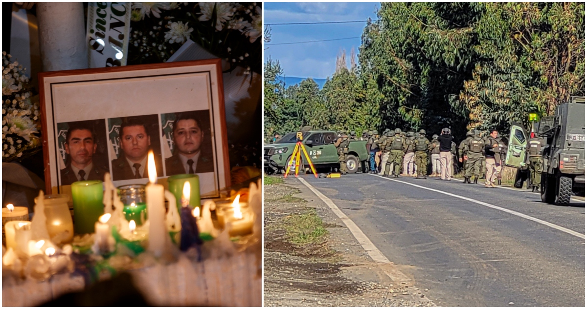 Crimen de tres carabineros en Cañete