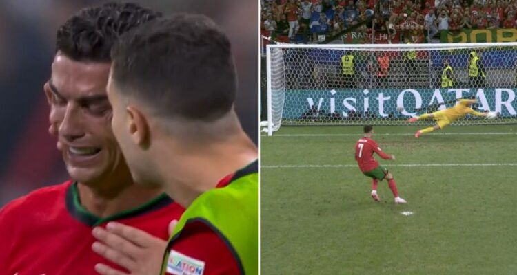 Cristiano Ronaldo sufre tras perder penal ante Oblak en la Eurocopa