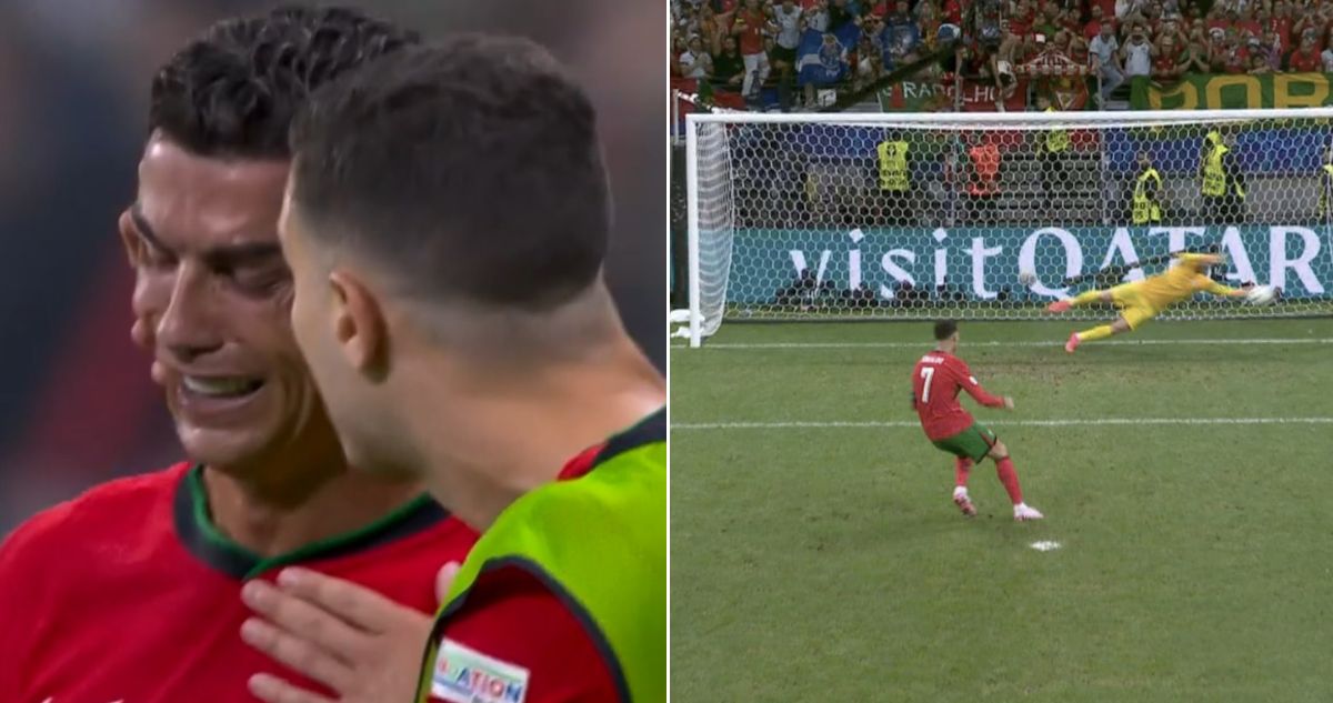 Cristiano Ronaldo sufre tras perder penal ante Oblak en la Eurocopa