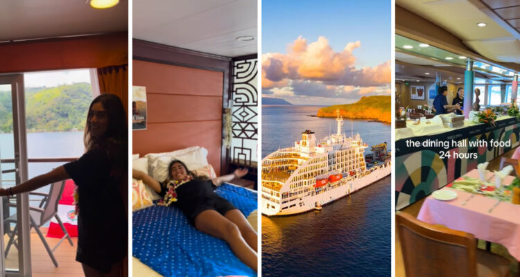 Surfistas impactan al mostrar la “villa olímpica” de París 2024 en un crucero.