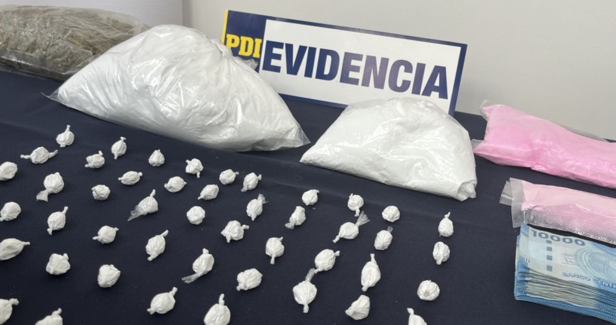 Cae banda familiar dedicada al tráfico de drogas en Panguipulli: se incautaron dos vehículos y dinero