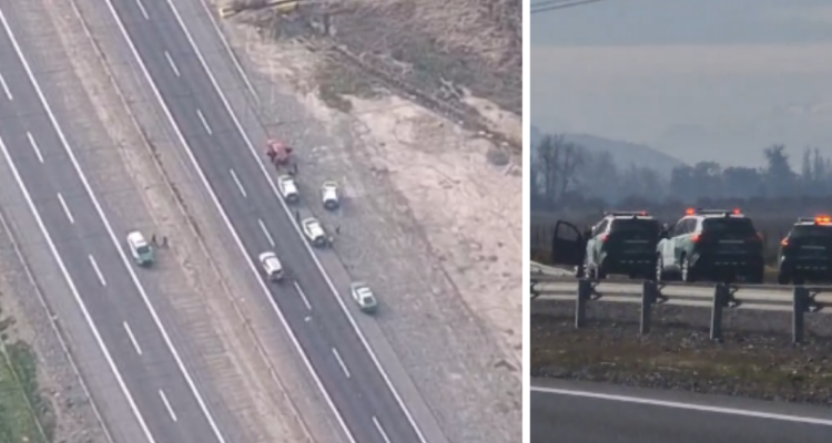 Eterna persecución: Asaltantes que realizaron violento robo en Curicó fueron detenidos en Buin