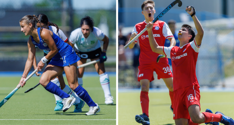 Chile acaricia clasificación a mundial júnior de hockey césped con victorias femenina y masculina