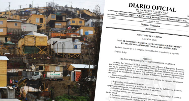 Fondo de emergencia por incendios en Valparaíso es ley: $800 mil millones para reconstrucción