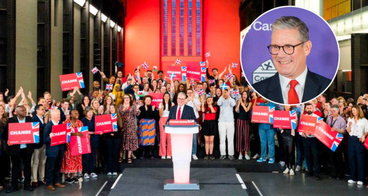 Partido Laborista logra aplastante victoria en Reino Unido y firma histórica derrota de conservadores