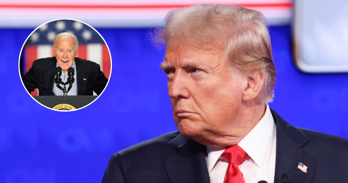 Trump sugiere que el “ego” mantendrá a Biden aferrado a candidatura presidencial