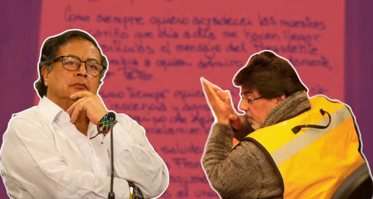 Presidente Petro publica nueva carta de Daniel Jadue y solicita “apoyo a un revolucionario”