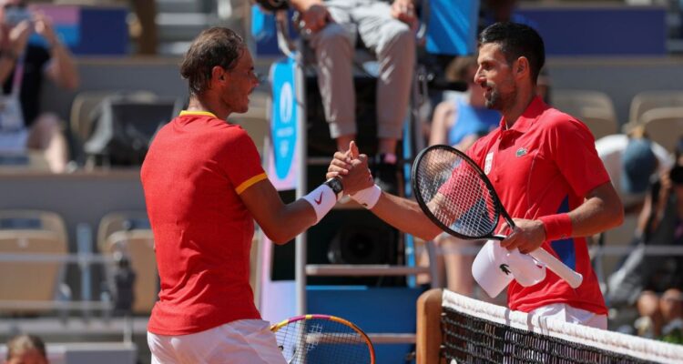 Djokovic aplastó a Nadal en duelo del tenis en los JJOO de París 2024