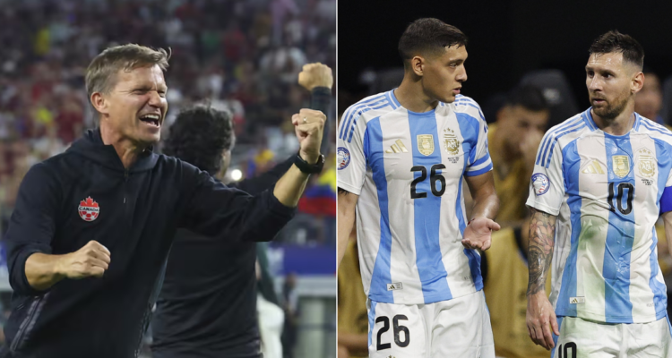 DT de Canadá enciende la previa ante Argentina con dardo a Lionel Messi.