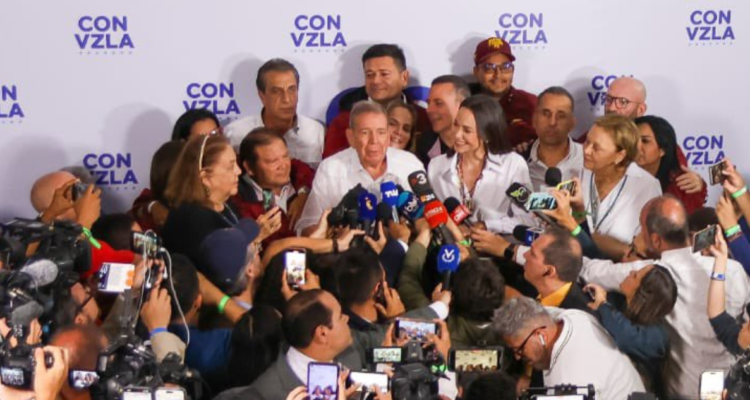 Candidato Edmundo González en Venezuela: “Resultados inocultables, el país eligió un cambio en paz”