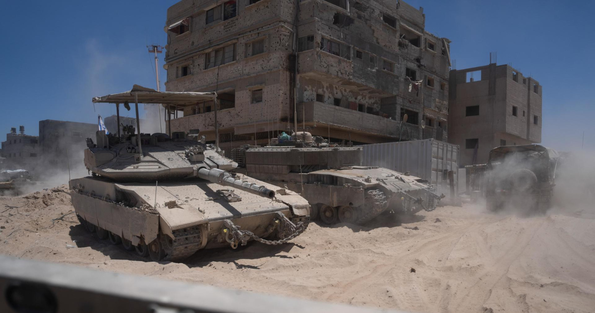 Periodistas fotografían la ciudad de Rafah destruida