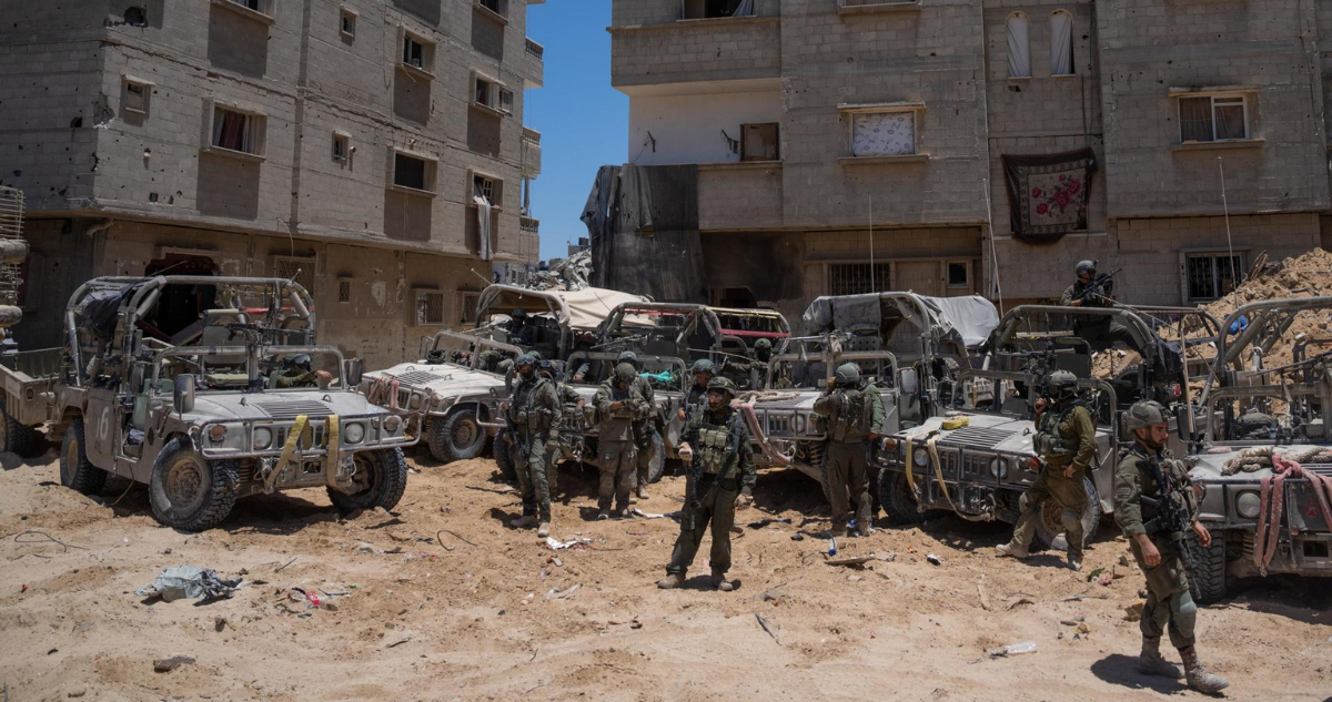 Periodistas fotografían la ciudad de Rafah destruida
