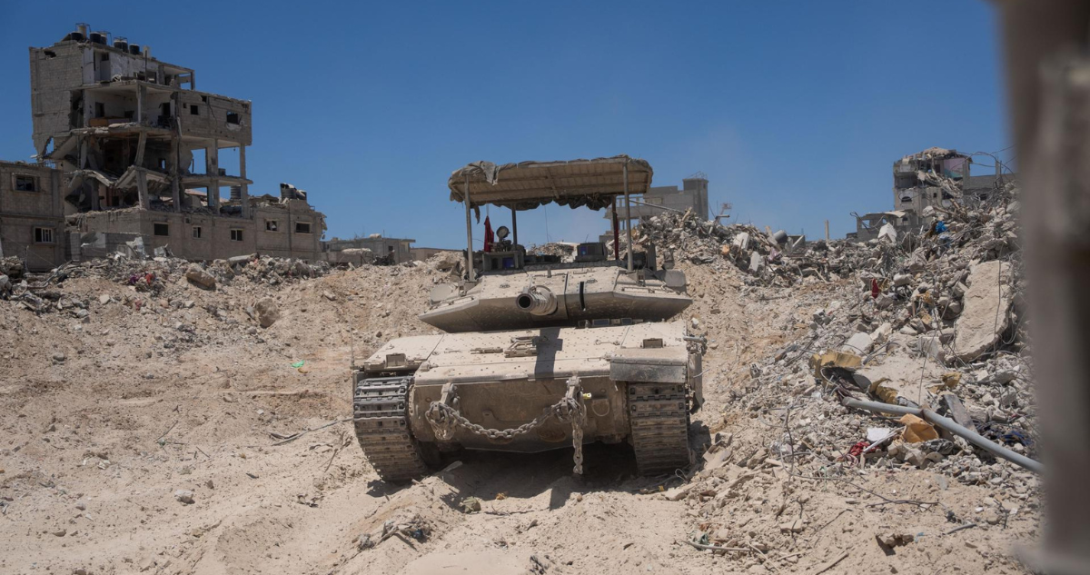 Periodistas fotografían la ciudad de Rafah destruida