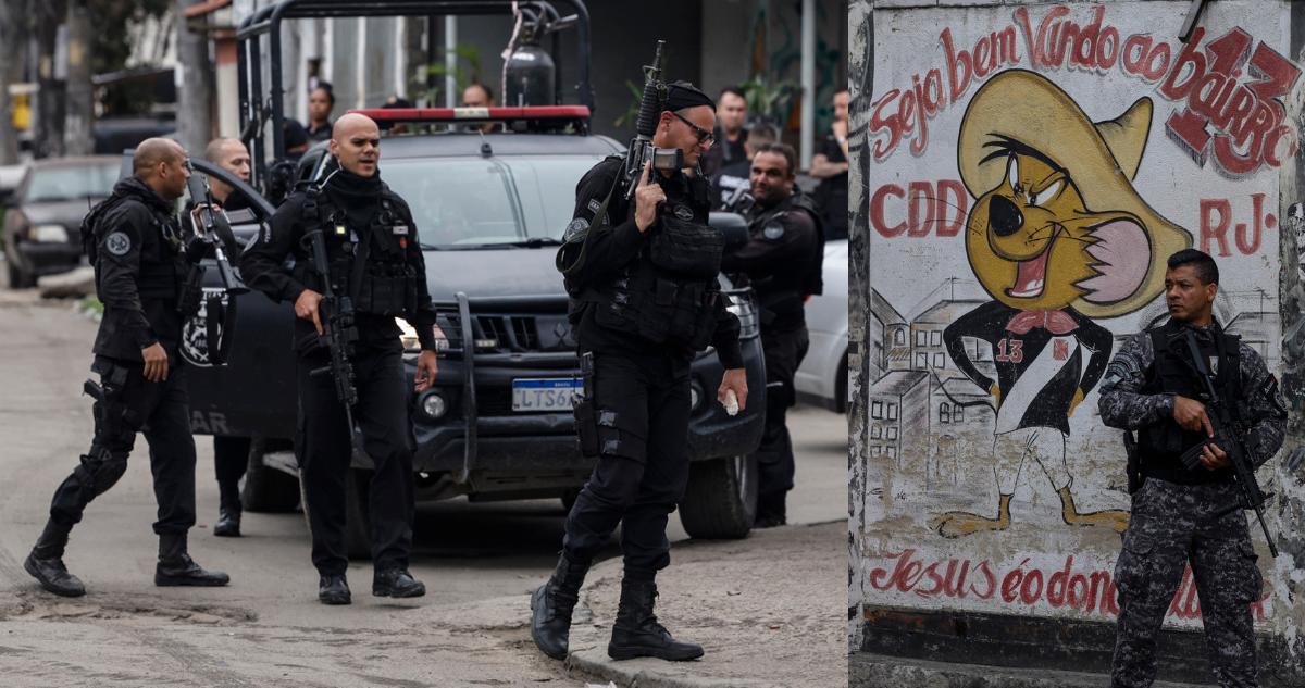 Hasta en Ciudad de Dios: ingresan miles de policías en favelas de Río de Janeiro para frenar guerra