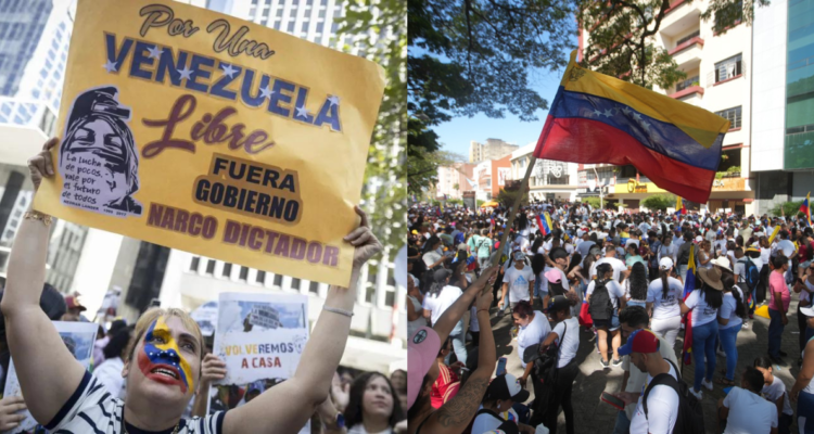 Decenas de miles de venezolanos se movilizan alrededor del mundo por decisiva jornada de elecciones