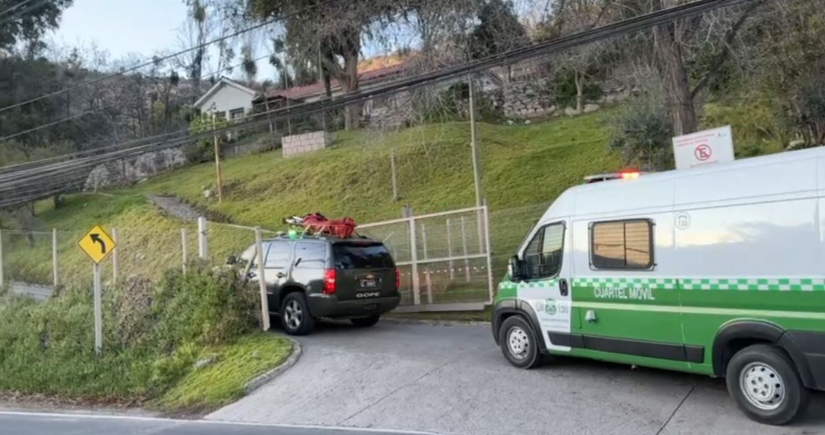 Encuentran dos cadáveres en un canal de regadío dentro de una hidroeléctrica en Pirque