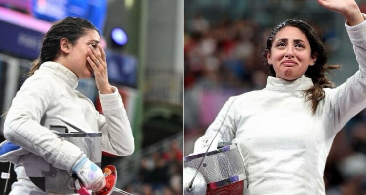 Nada Hafez, la esgrimista que compitió en JJOO de París 2024 con un embarazo de siete meses