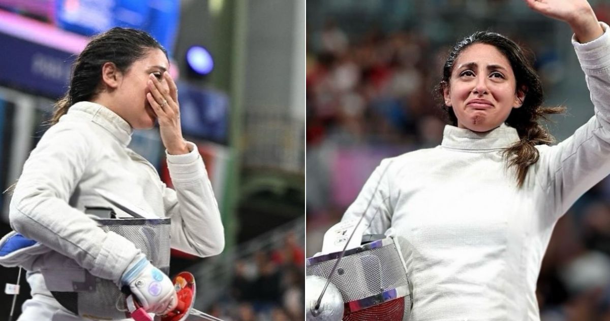Nada Hafez, la esgrimista que compitió en JJOO de París 2024 con un embarazo de siete meses