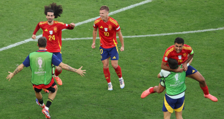España da el golpe y elimina al local Alemania en el alargue para sellar paso a semis de Eurocopa