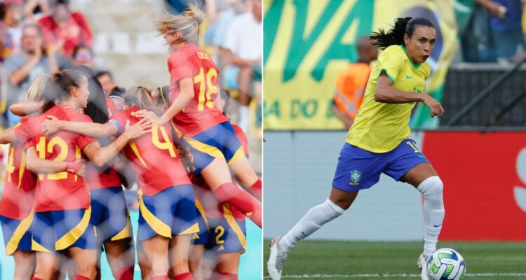 Marta, la gran figura del Brasil-España de esta jornada en JJOO