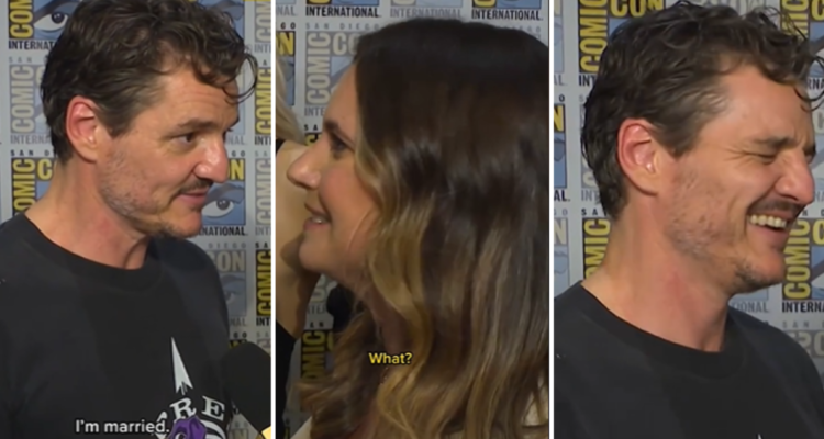 “Estoy casado”: la respuesta de Pedro Pascal que descolocó a periodista en la Comic-Con de San Diego